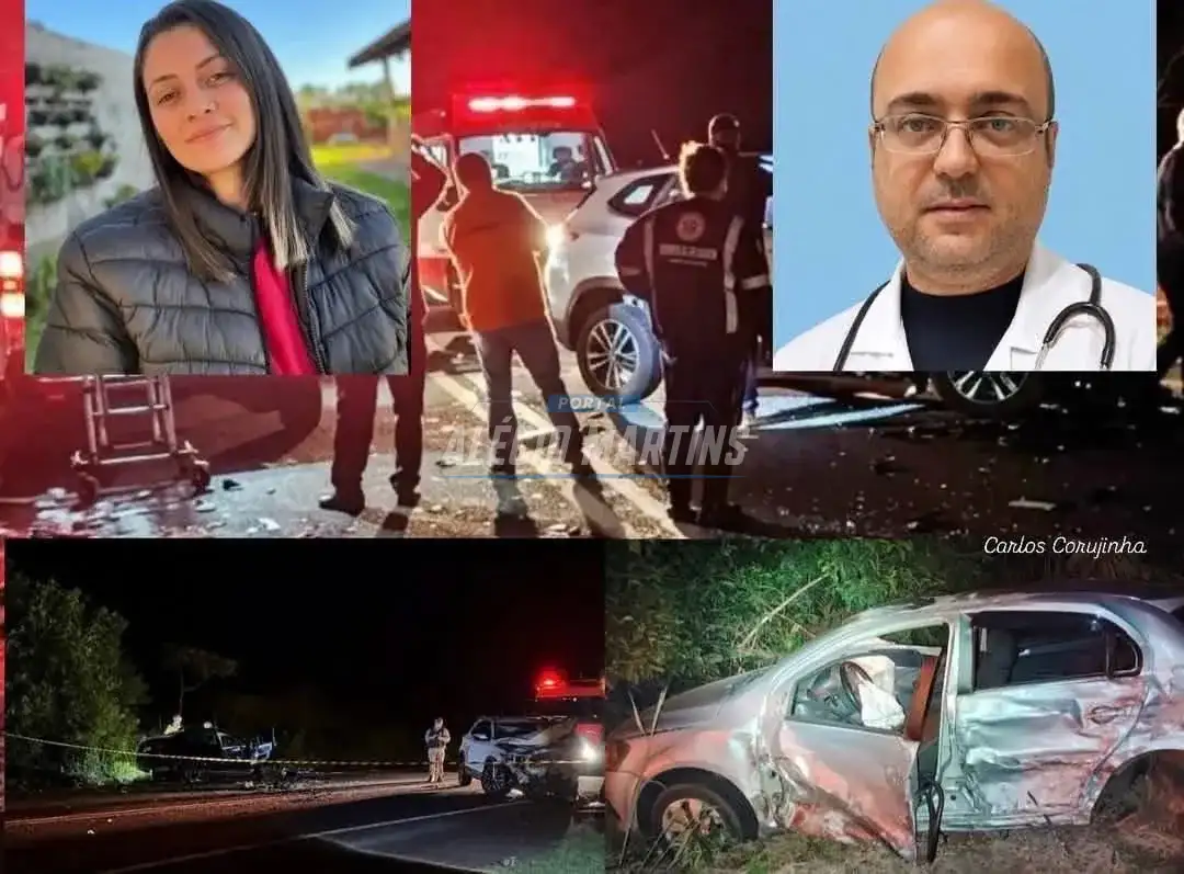 Tragédia na rodovia: médico e atleta de futsal morrem após colisão frontal na PR-486