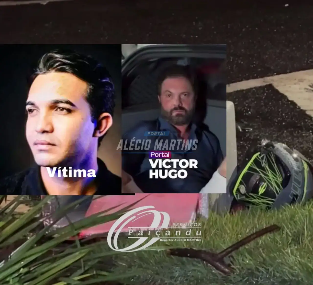 Motorista embriagado provoca acidente, mata motoboy e atira contra amigos da vítima em Maringá