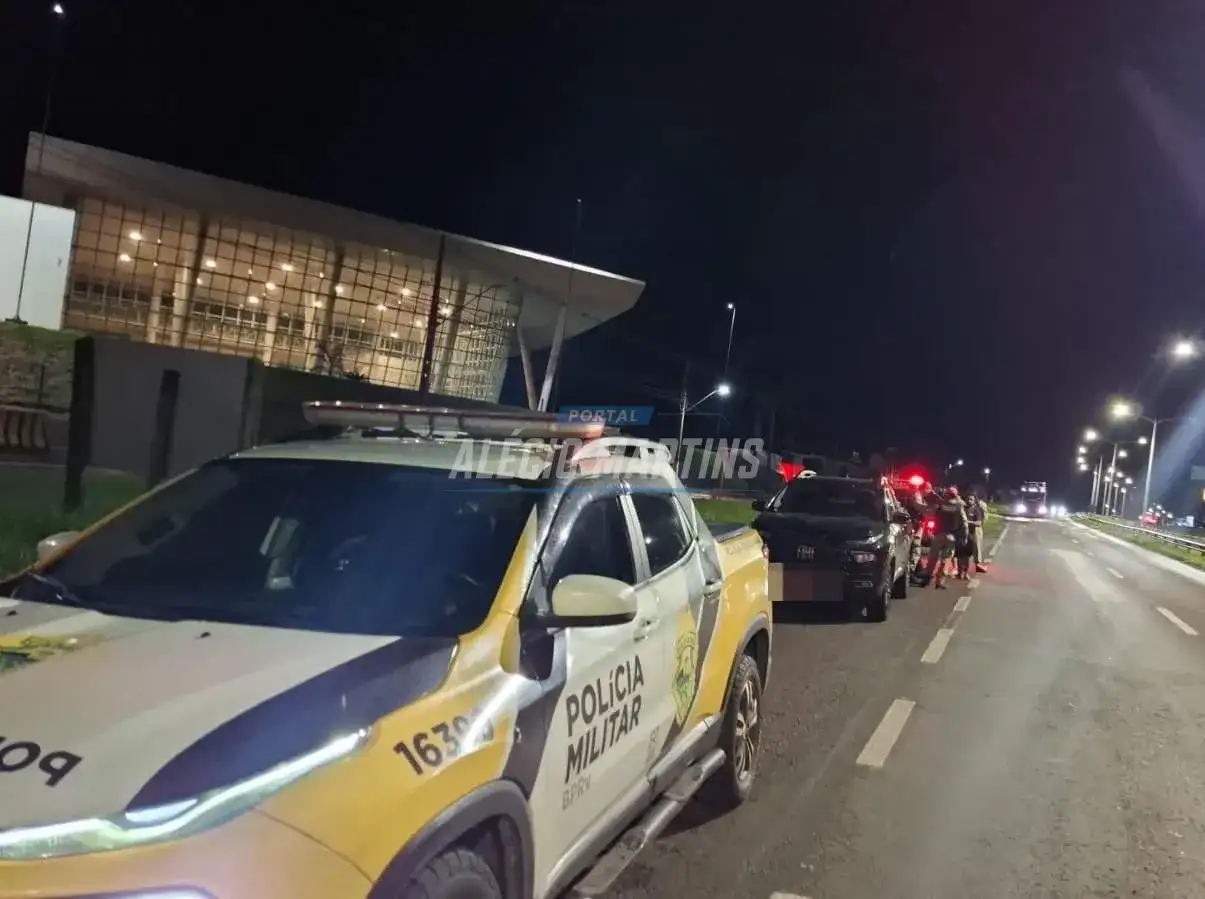 Colisão traseira resulta em agressão e motorista embriagado preso na PR-323