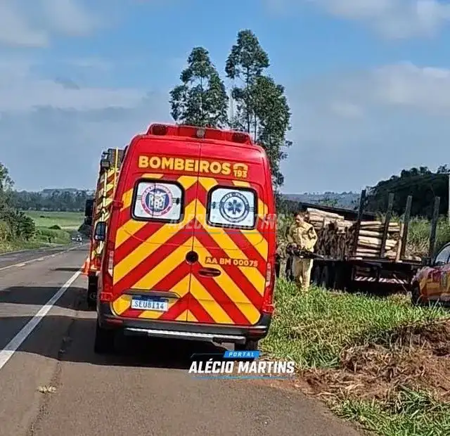 Fatalidade - Homem morre após ser atingido por árvore durante trabalho em propriedade rural às margens da PR-323